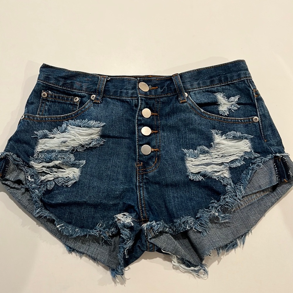 Glamorous Jean Shorts Size Small